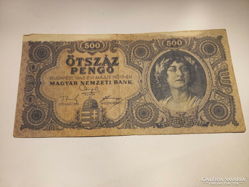 1945-ös 500 Pengő