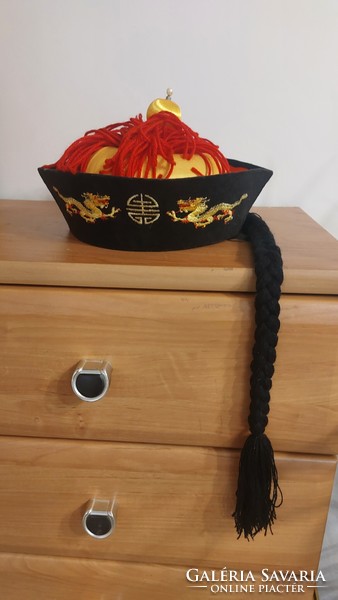 (K) Kínai hagyományőrző kalap