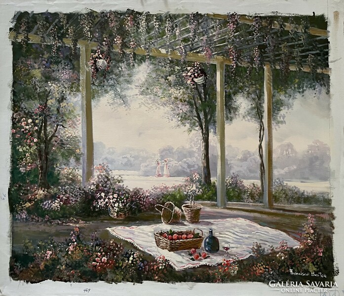 Francisco Bertea Piknik egy Toszkán parkban