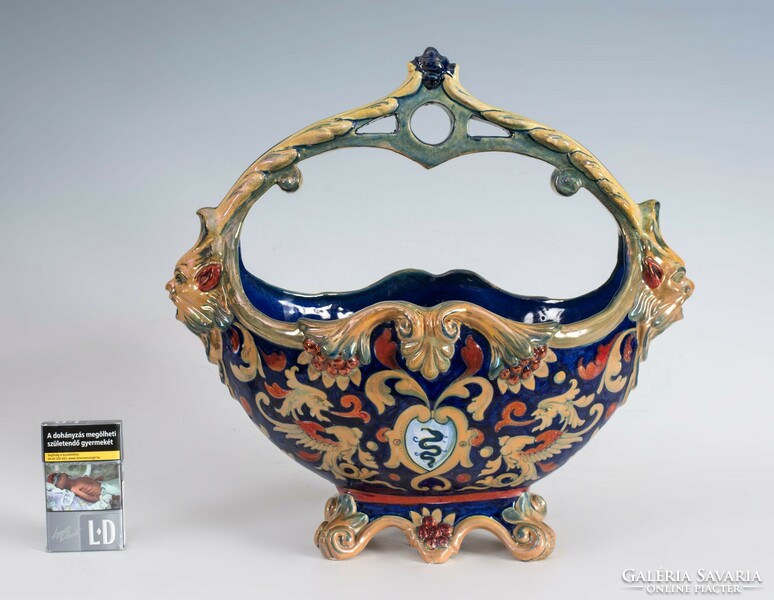 Rubboli gualdo Renaissance style decorative bowl