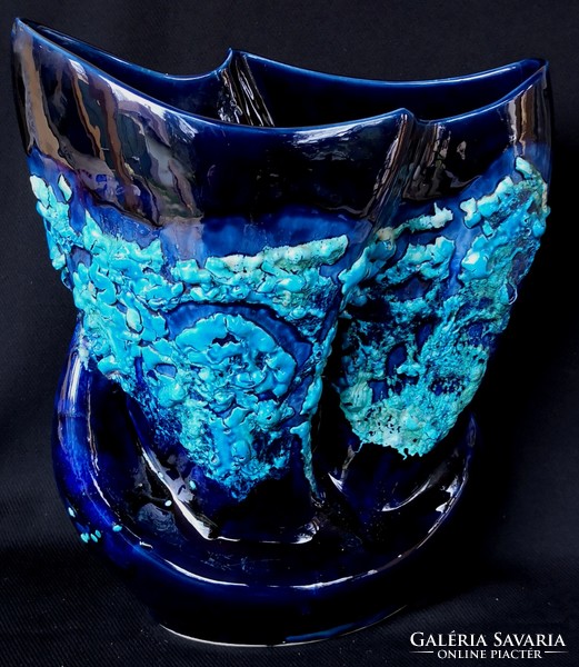 DT/215 – Vintage, francia Vallauris Ceramique kerámia váza
