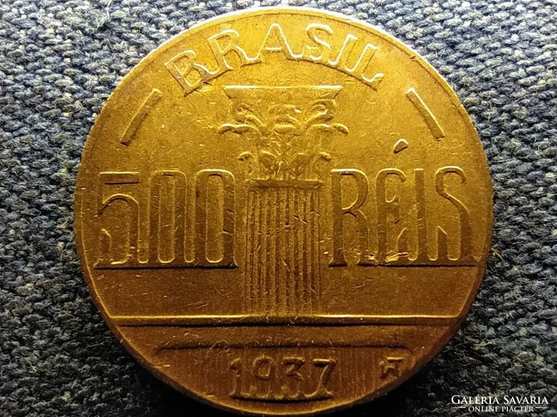Regent of Brazil 500 reis 1937 (id67338)