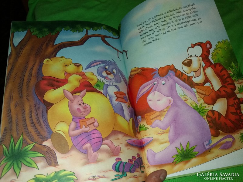 1997. Gyönyörű Disney képes mesekönyv MICIMACKÓ ÁLMA /FÜLES SZÜLETÉSNAPJA  képek szerint