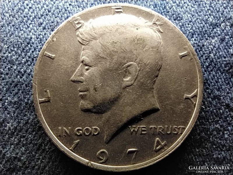 Usa kennedy half dollar 1/2 dollar 1974 (id64782)