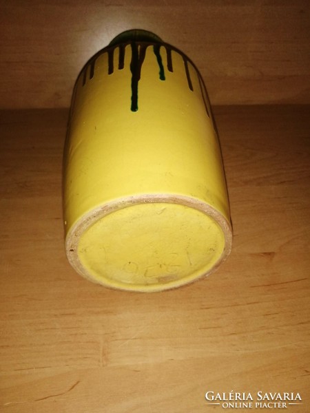 Iparművész kerámia váza - 26 cm magas (3/d)