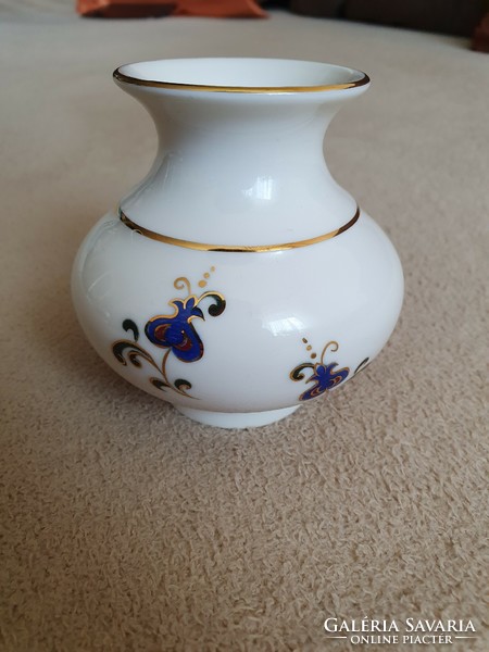 Zsolnay flower vase 13×14cm
