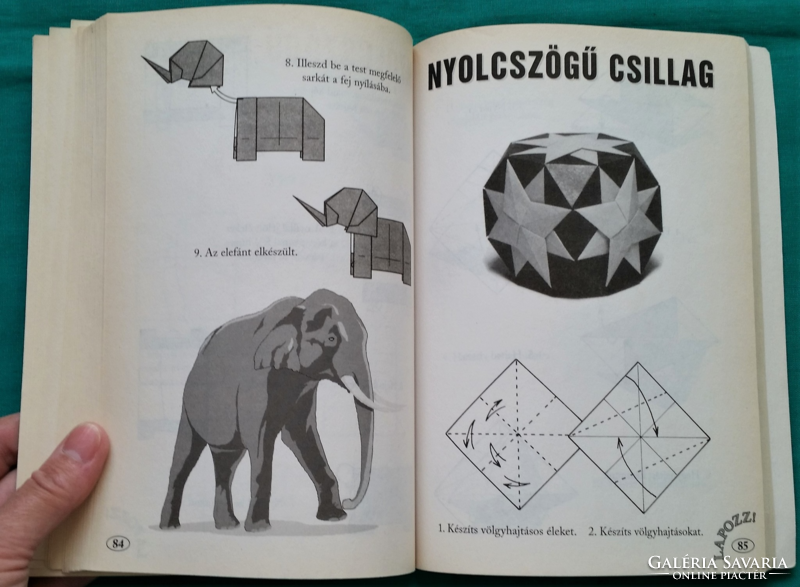 Origami 6. - PAPÍRHAJTOGATÁS A-Z-IG > Kézművesség, barkácsolás