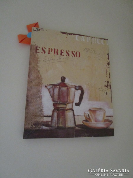 Kitchen decoration coffee maker picture painting