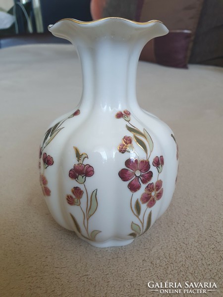 Zsolnay flower vase 10×15cm