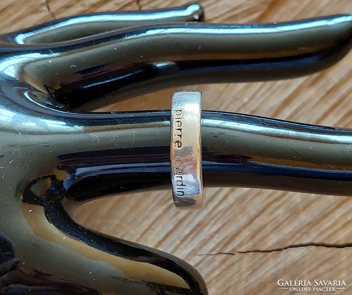 Pierre Cardin ezüst karikagyűrű