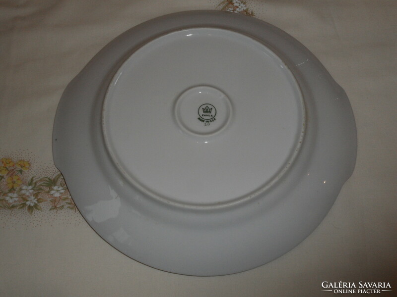 Kahla porcelain cake plate, offering
