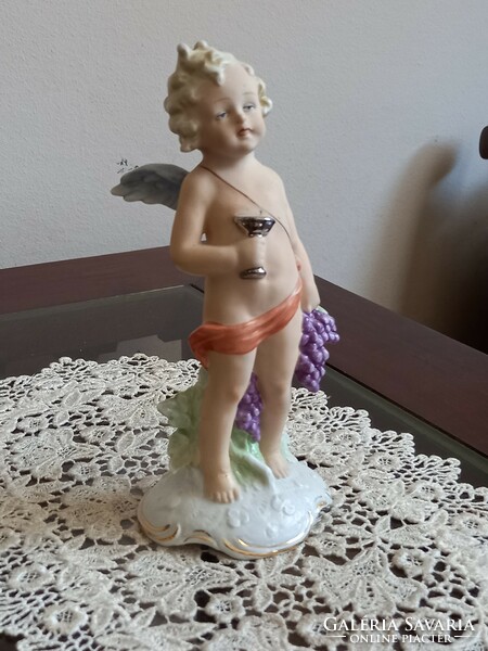 Fasold & Stauch antik porcelán angyal