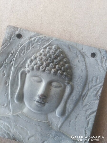 Buddha - decorative ceramic tile, balcony ornament