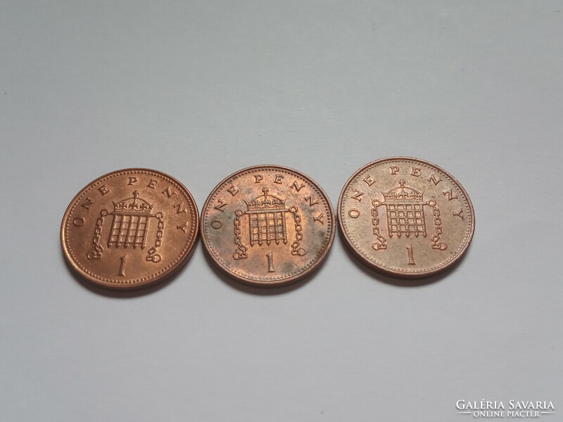 English 1 penny 1997 - 2005 !