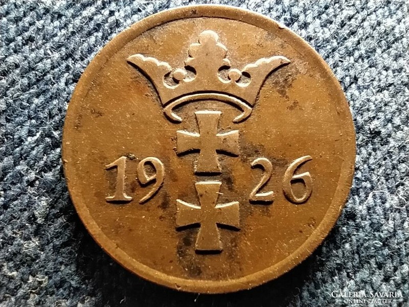 Poland free city danzig 2 pfennig 1926 (id55581)