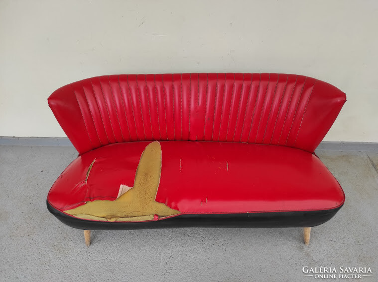 Retro large cocktail club armchair sofa for reupholstery 7468