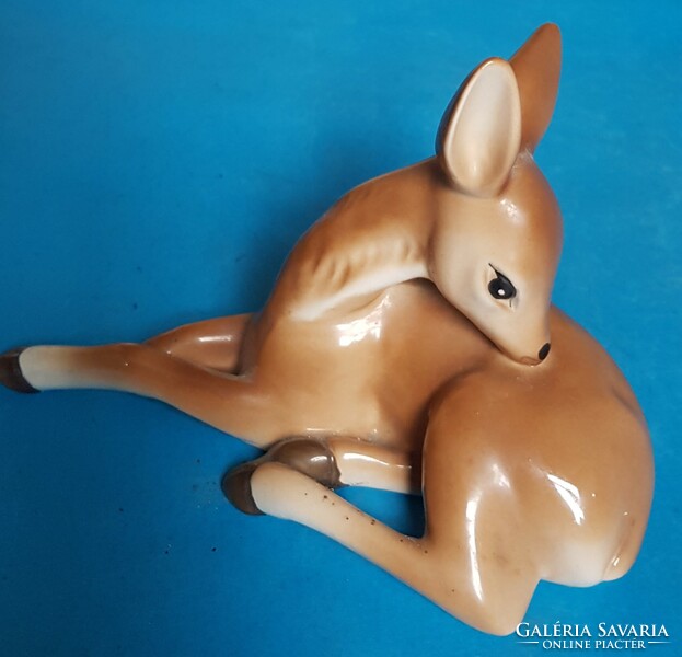 Gránit kerámia őz 14 cm