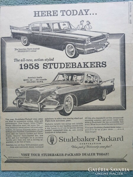 Us oldtimer newspaper clippings from the 50s