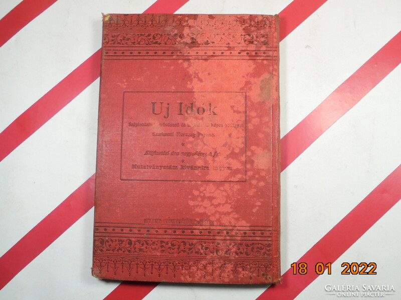 Abonyi Lajos: Magduska öröksége, antik könyv 1896-os kiadás