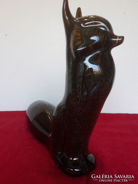 Retro giant ceramic fox, 35 x 29 cm