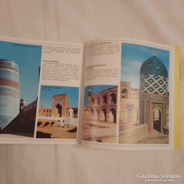 Üzbegisztán, az ősi építészet emlékei  Intourist kiadvány 1980-as évek
