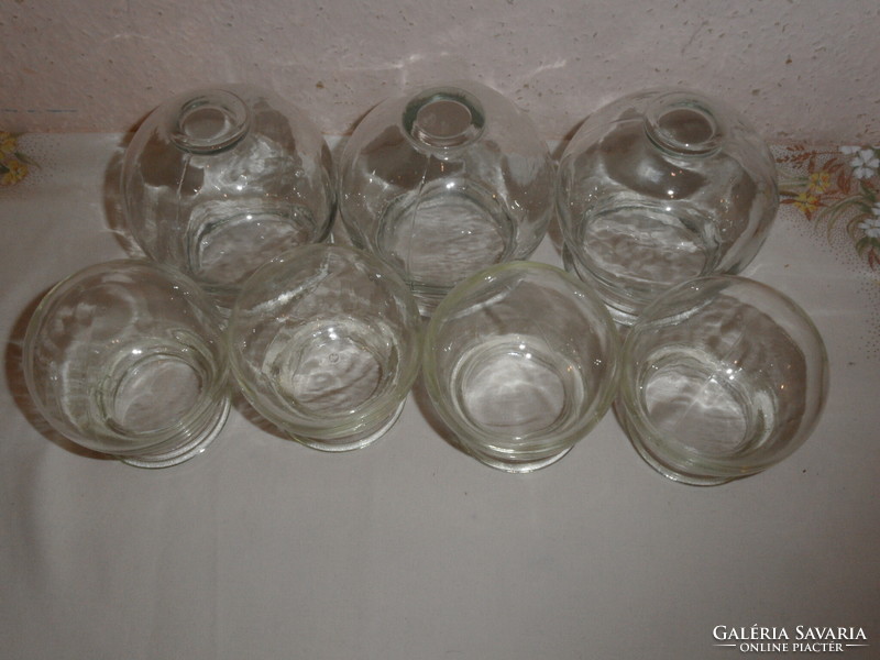 Üveg köpölyöző ( 7 db. )