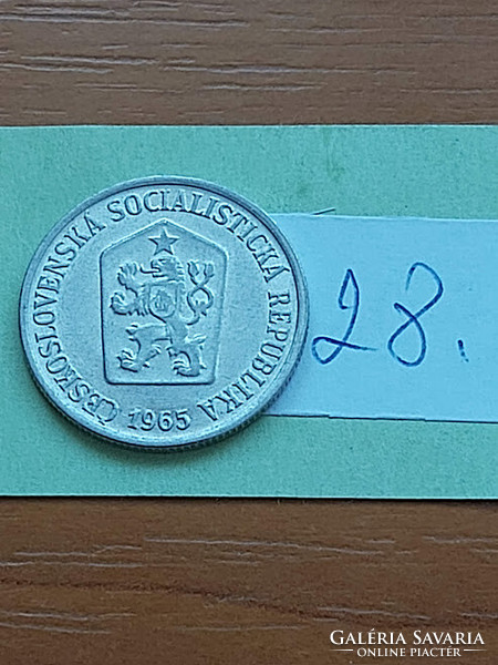 Czechoslovakia 10 haleru 1965 Körmöcbánya alu. 28
