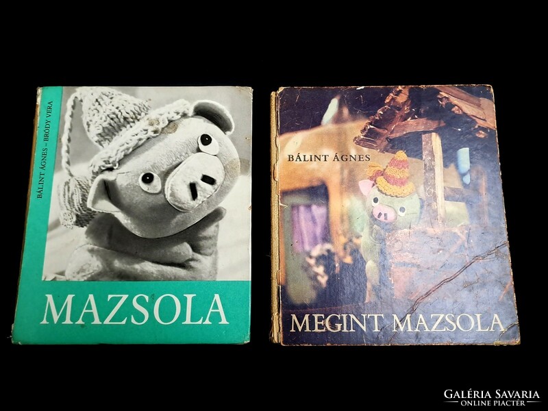Bálint Ágnes: Mazsola és Megint Mazsola 1965 és 1966-os kiadás