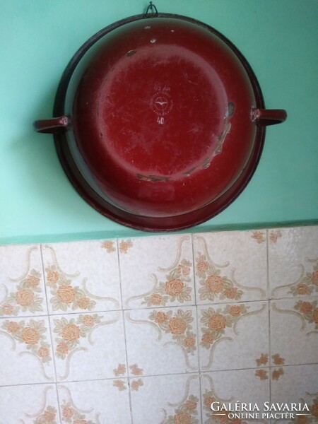 Zománcozott vájling 41 cm átmérő