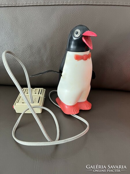 Old Christmas penguin remote control toy Christmas tree decoration