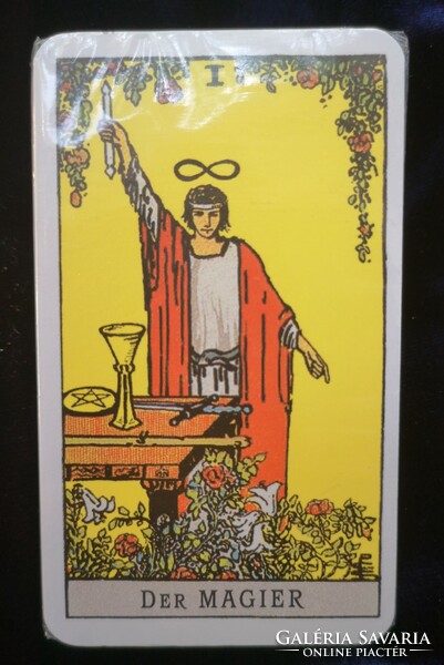 Gypsy card / divination card / seed card - rider-waite-tarot in German
