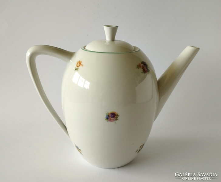 Beautiful old raven house teapot with beautiful small flower pattern