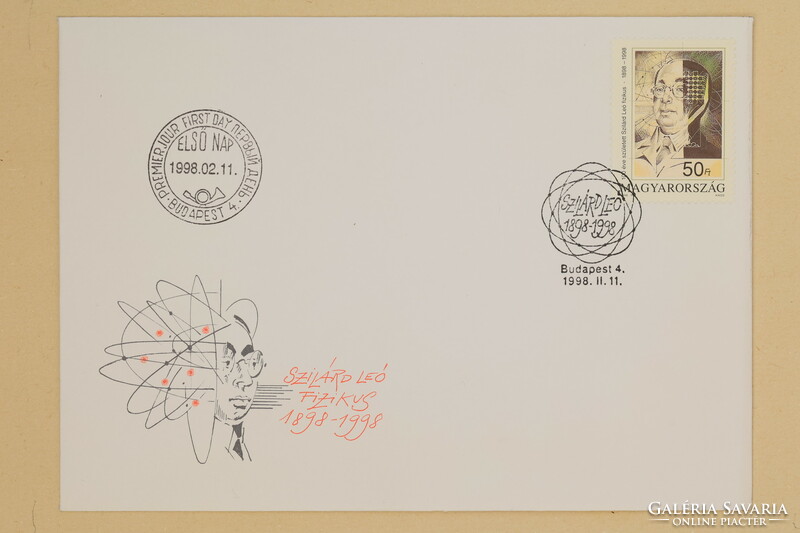 Physicist Solid Leo born 100 years ago - first day stamp - fdc - 1998