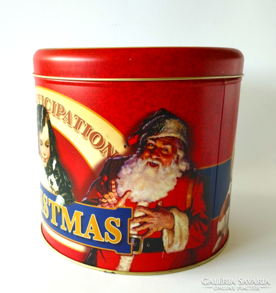 Beautiful old Christmas large-sized cookie and cookie box