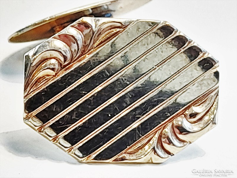 Antique gold plated cufflinks