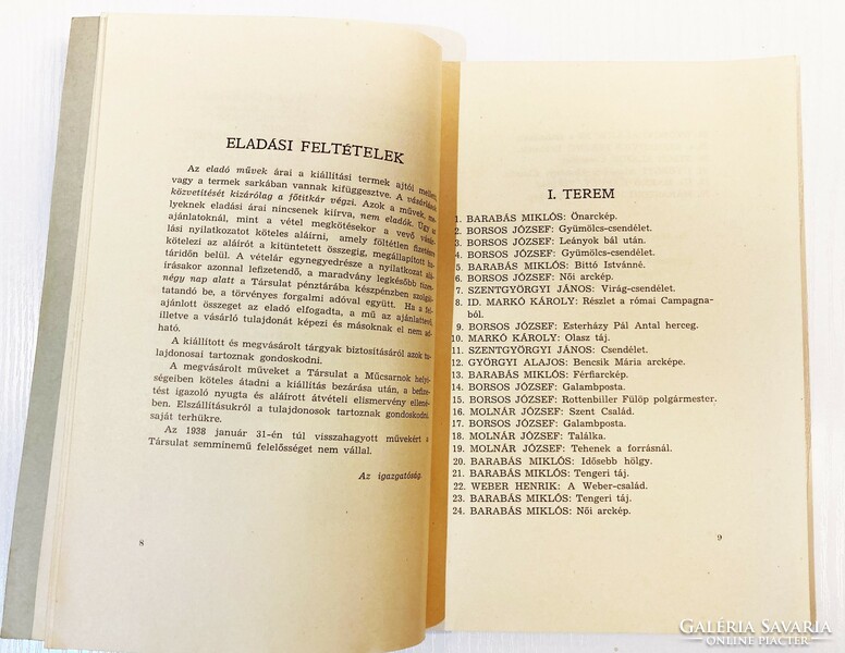 Pictorial index of the Hungarian Biedermeier exhibition November 1937 - January 1938