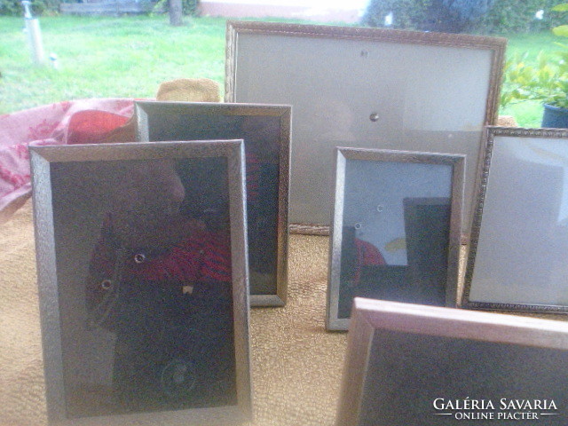 16 pieces of antique art deco and biedermejer picture garden, including 2 new pieces in one