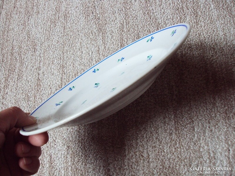 Porcelain old marked flower pattern plate