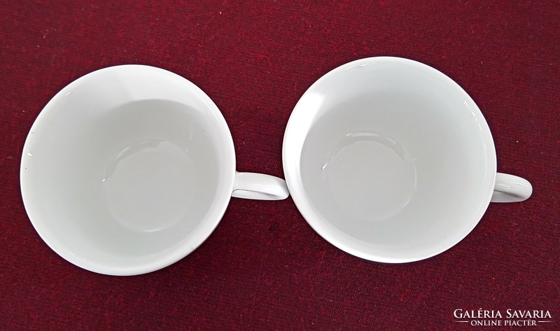 Vastag porcelán illy hosszú kávés csésze 6x8cm darabonként