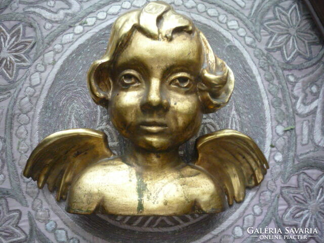 Barokk angyalka, osztrák faragás XVIII. sz. 2305 23