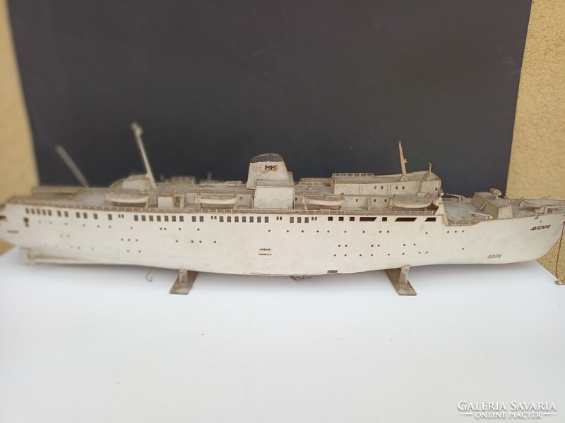 Heller Avenir régi műanyag hajó modell
