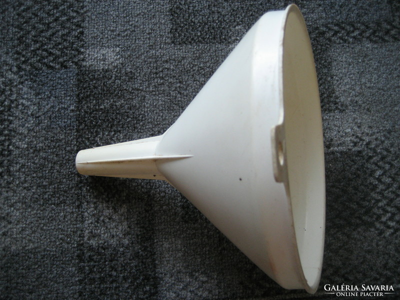 Old plastic funnel