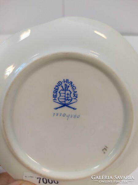 Herendi Viktória mintás porcelán tányér