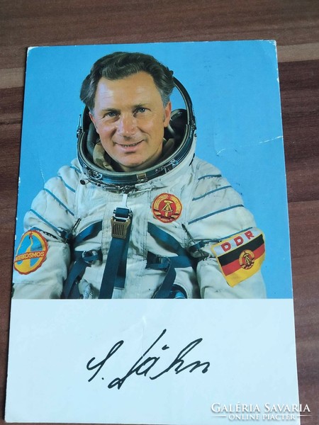Sigmund Jähn,az első német, NDK-beli űrhajós, 1978-ból