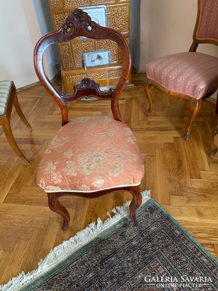Elegánsan felújított neobarokk szék XIX. század!