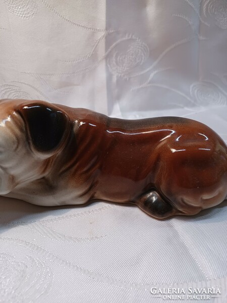 Amerikai Bulldog  porcelán kutya