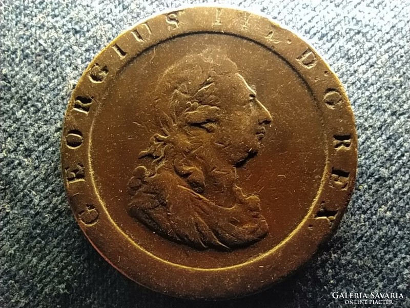 England iii. George (1760-1820) 1 penny 1797 (id60701)
