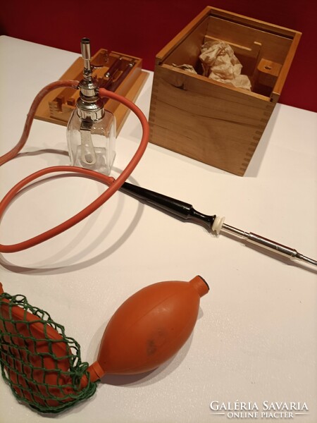Aeskulap paquelin thermocautery rare medical instrument with platinum burners