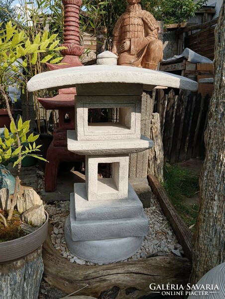 Extra minimal rare large 80cm garden building stone lamp garden pond pagoda artificial stone sculpture