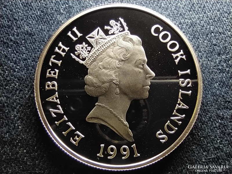 Cook-szigetek Pingvinek .925 ezüst 50 Dollár 1991 PM PP (id62237)